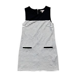 Striped sleeveless dress